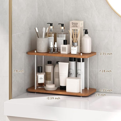 Bathroom Counter Organizer, Spices Organizer, Kitchen Countertop Organizer - Image 2