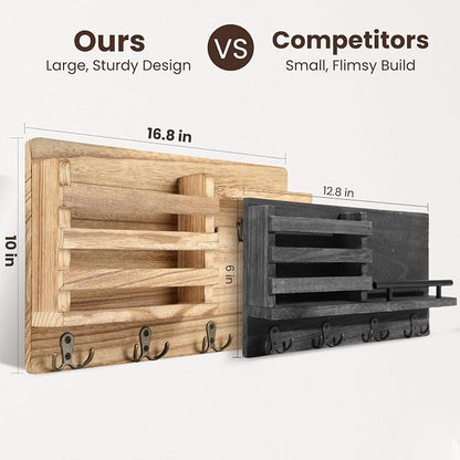Nekon Mail Holder for Wall Mail Organizer - Image 6
