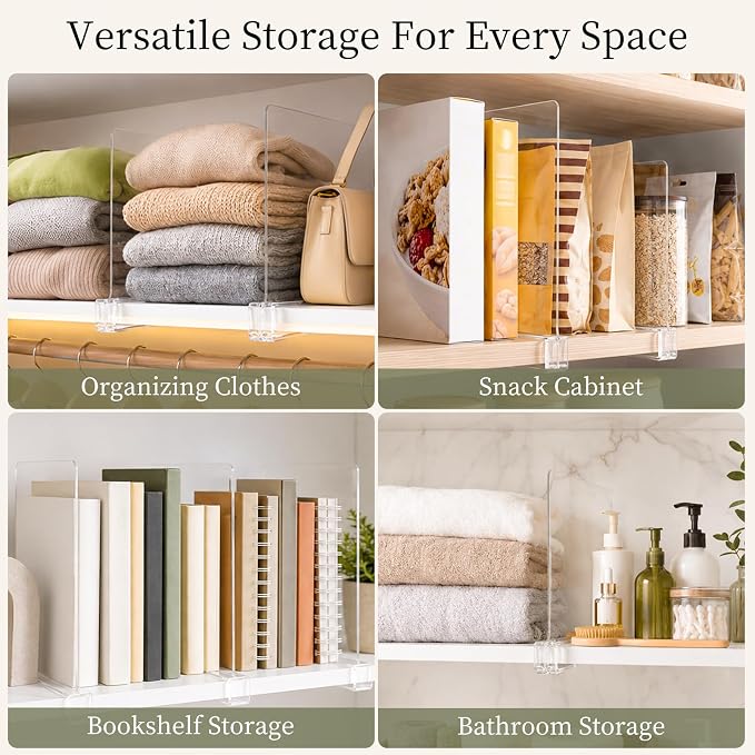SortNStore Shelf Dividers Purse Organizer - Image 9
