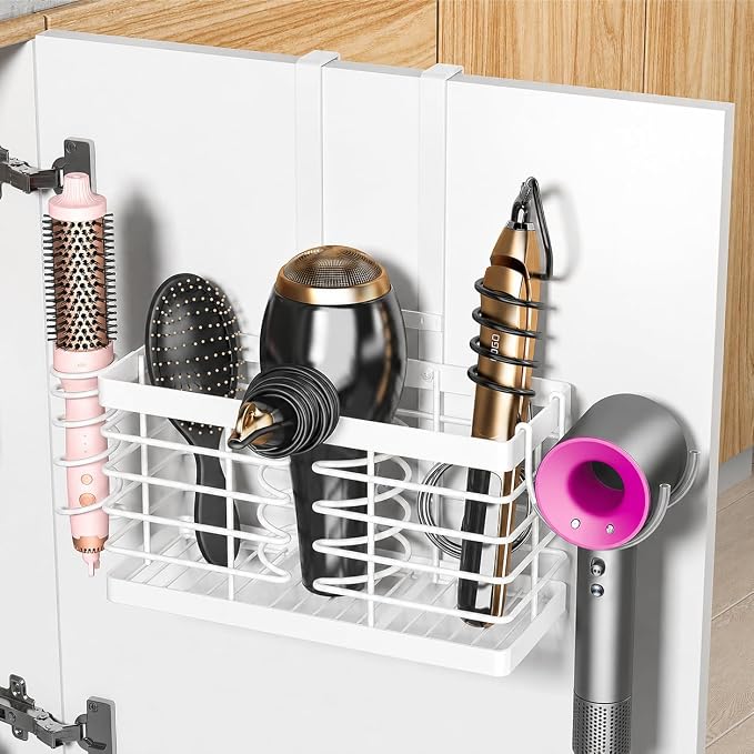 Sevenblue Hair Tool Organizer, 2026 Upgraded 3-in-1 Universal Hair Dryer Holder by Sevenblue