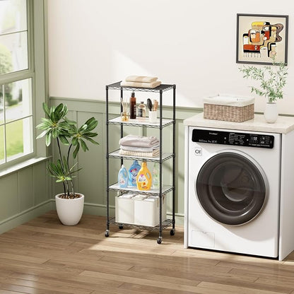 SINGAYE Shelf Closet Wire Shelving：Adjustable Metal Unit - Image 9