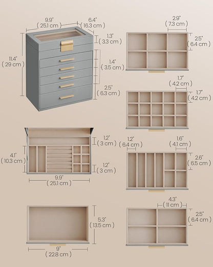 SONGMICS Jewelry Box Organizer - Image 5