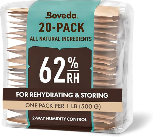 Boveda 62% Two-Way Humidity Control Packs by Boveda