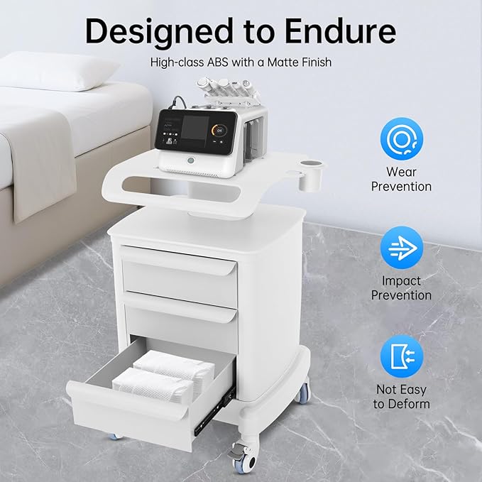 3 Tiers Beauty Storage Cart - Image 3