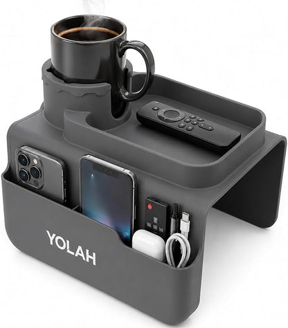 YOLAH Non-Slip Silicone Couch Cup Holder by YOLAH