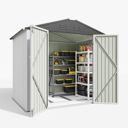 Patiowell 6x4 FT Outdoor Storage Shed - Image 6