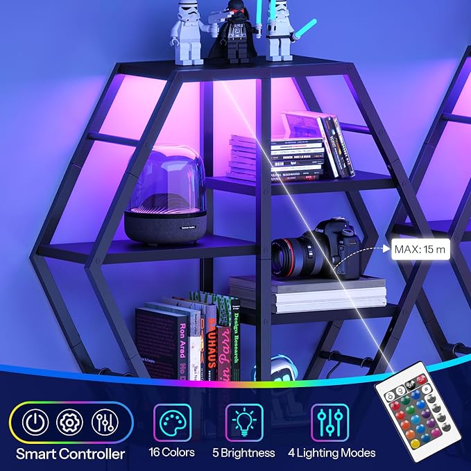 HOOBRO Gaming Floating Shelves - Image 2