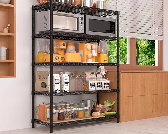 PrimeZone Wire Metal Storage Shelves - Image 2