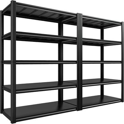 REIBII Garage Shelving 48.2" W Storage Shelves 3000LBS Heavy Duty Shelving by REIBII