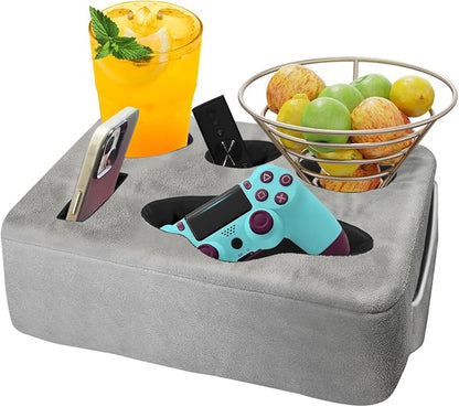 Couch Bed Cup Holder Pillow, Nisdoing 5 Hole Couch Drink Holder! Keep Drinks - Image 8
