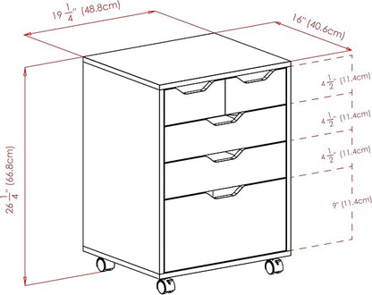 Winsome Halifax Mobile Storage Cabinet - Image 3