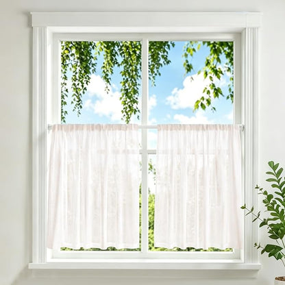 6 Pack Small Tension Curtain Rod, Short Adjustable Extendable | Spring Loaded - Image 2