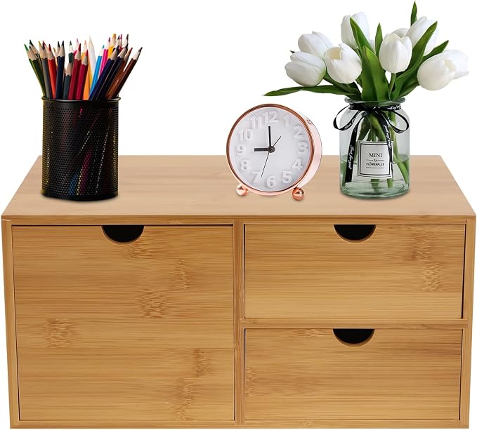TFCFL Bamboo Desk Organizer by TFCFL