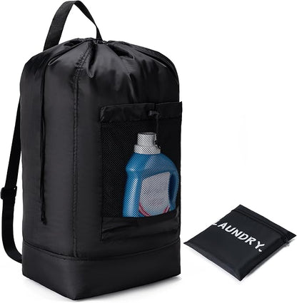 Aegero Backpack Laundry Bag, Large Travel Laundry Bags by Unknown
