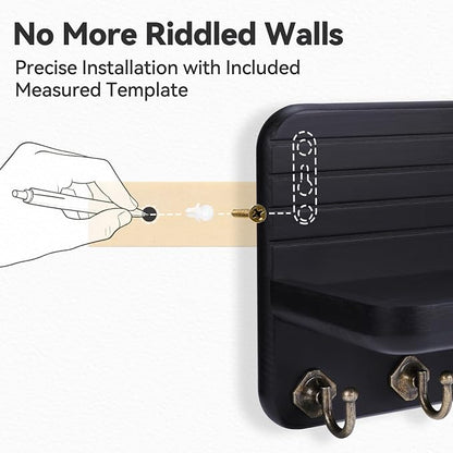Key Holder for Wall, Mail Organizer Wall Mount - Image 4