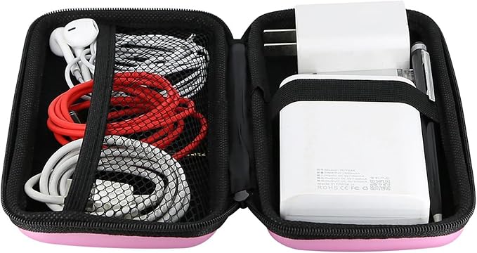 iMangoo Travel Essential Electronics Organizer Pouch Charger Case, Shockproof - Image 5