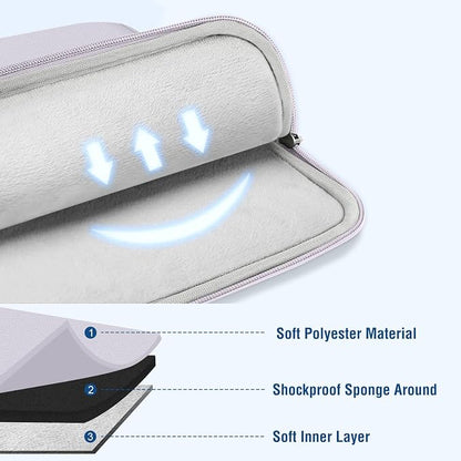 MOSISO Laptop Case 13.3 inch, 13-13.3 inch Laptop Sleeve Compatible - Image 3