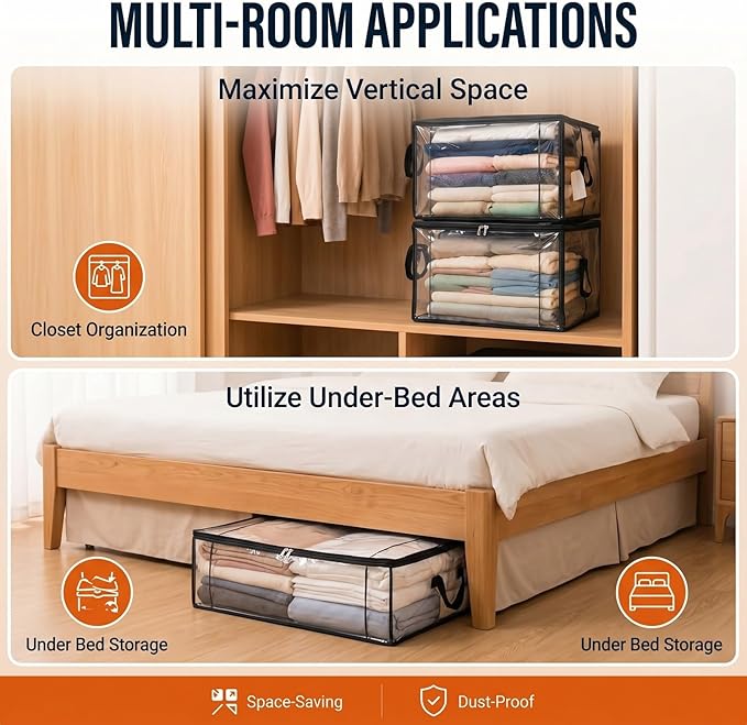 Extra Large Clear Pvc Storage Bags - Image 6