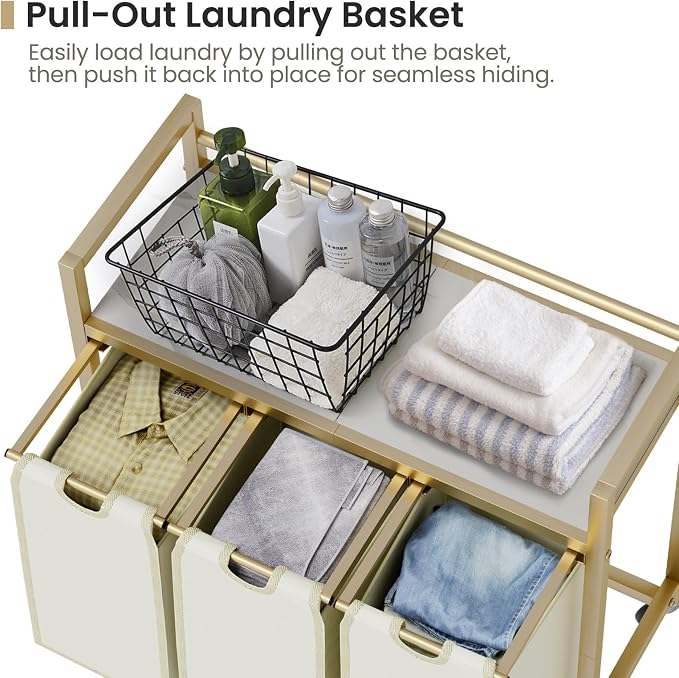 Laundry Hamper, Laundry Basket, Laundry Sorter - Image 5
