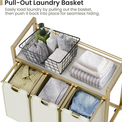 Laundry Hamper, Laundry Basket, Laundry Sorter - Image 5