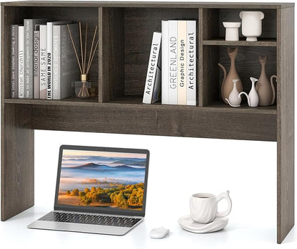 Tangkula Desktop Bookshelf, Countertop Storage Hutch by TANGKULA