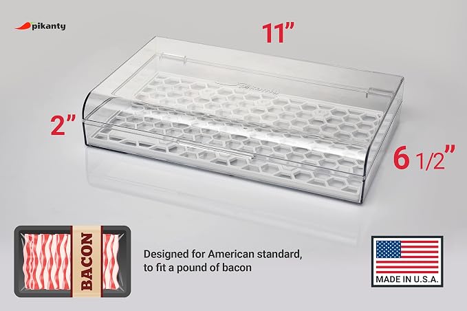 Pikanty Bacon Container for Refrigerator - Image 2