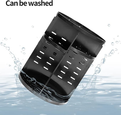360 Rotating Makeup Organizer, DIY Adjustable Spinning Holder, Foldable - Image 6