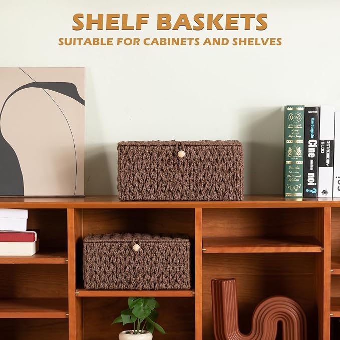OIAHOMY Wicker Storage Basket - Image 2
