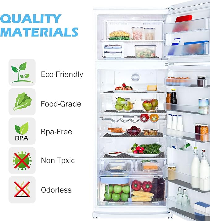 Drawer Liners, Waterproof Shelf Liner, Anti-Slip Non-Adhesive BPA Free Kitchen - Image 6