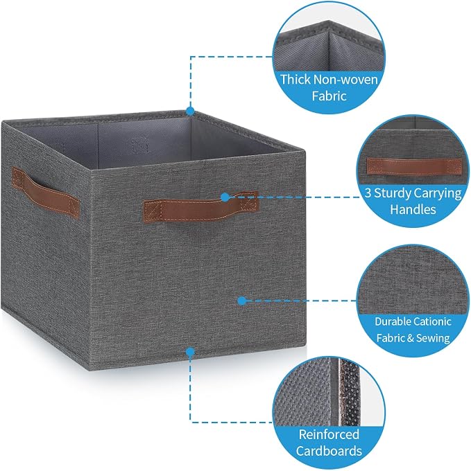 GhvyenntteS Large Fabric Storage Bins - Image 3