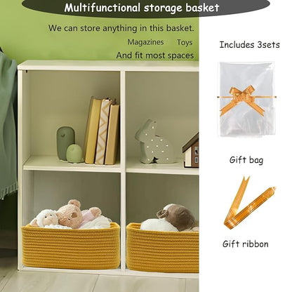 COMFY-HOMI 13" x 8.5" x 5.1" Storage Baskets - Image 4