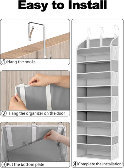1 Pack Over The Door Storage Organizer - Image 7