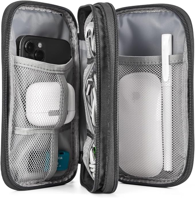 Electronic Organizer Travel Cable Accessories Bag, Electronic Organizer Case - Image 5