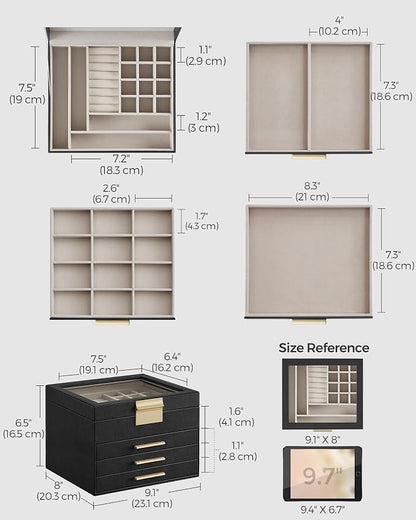 SONGMICS Jewelry Box Organizer - Image 6