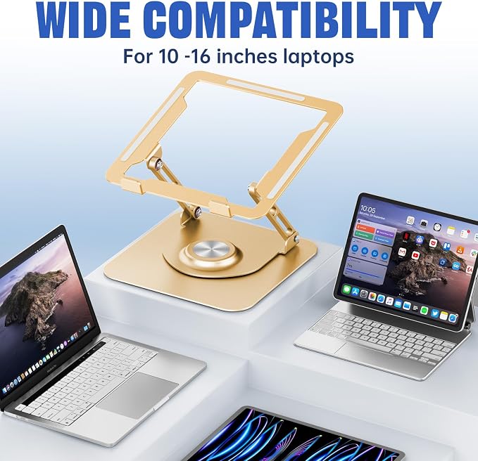 Laptop Stand for Desk, Adjustable Computer Stand - Image 3