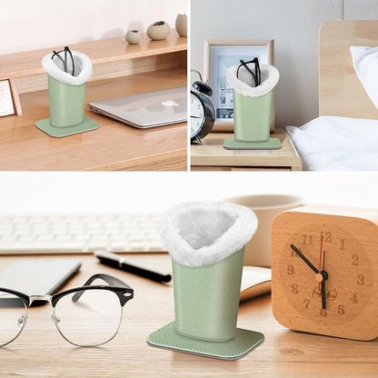 Fintie Plush Lined Eyeglasses Holder, Glasses Stand Case, Anti-scratch Glasses - Image 6