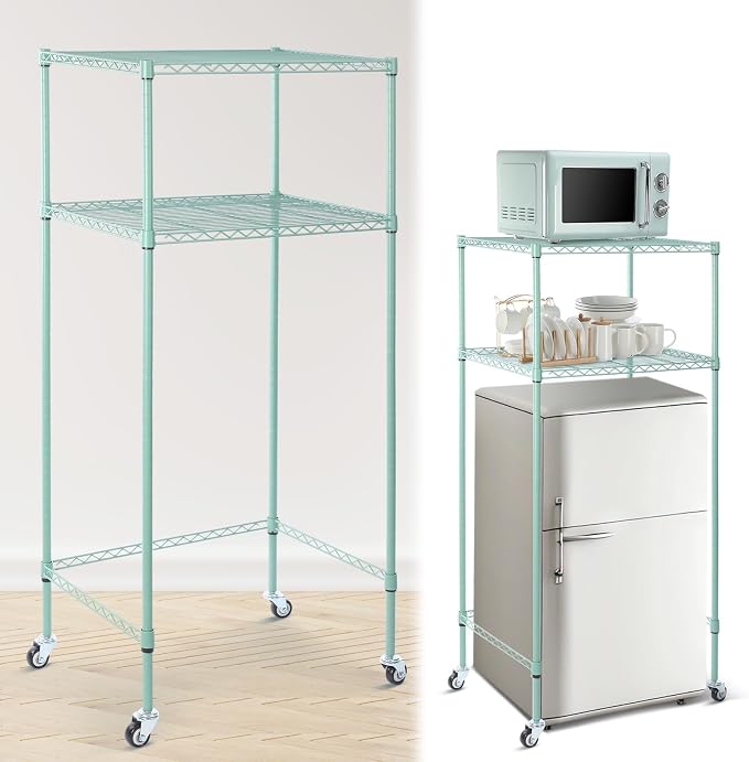 Tandefio 2 Tier Mini Fridge Stand by Tandefio