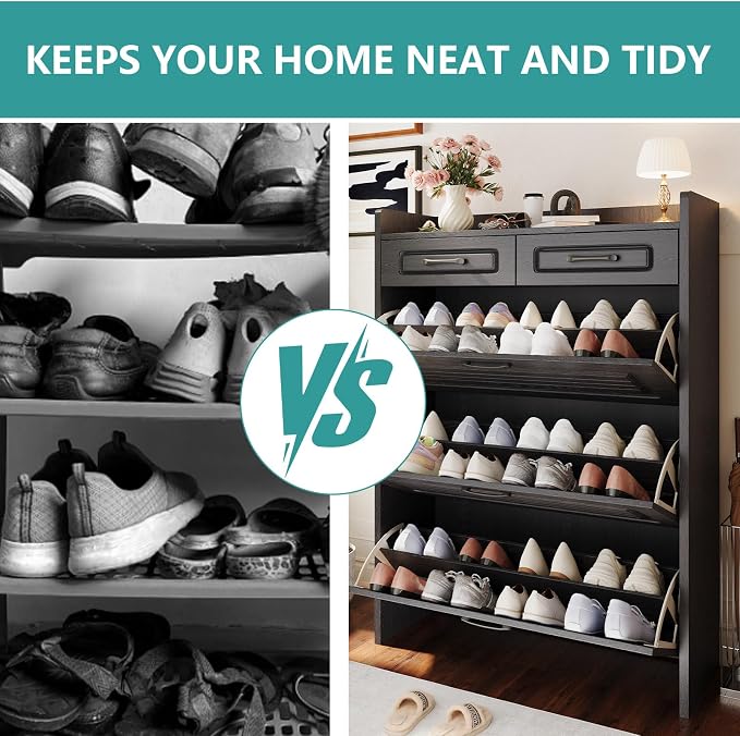 Shoe Cabinet Storage for Entryway - Image 6
