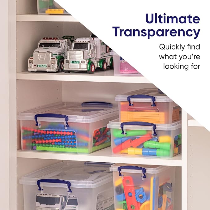 Superio Clear Storage Bins - Image 8