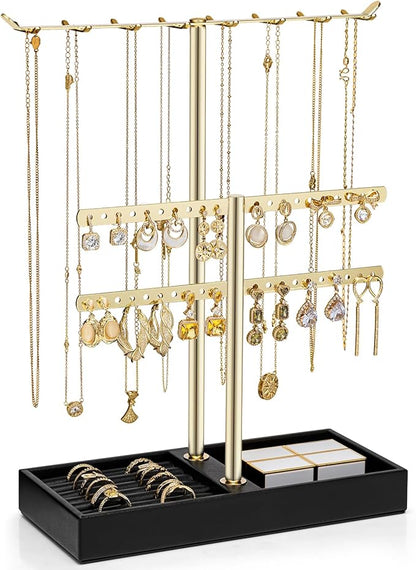 Vlando 2 Tier Jewelry Stand Organizer by VLANDO