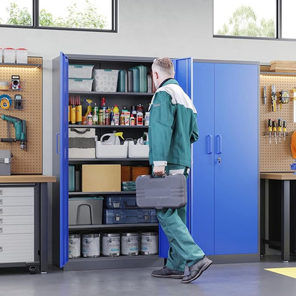 Letaya Metal Garage Storage Cabinets - Image 2