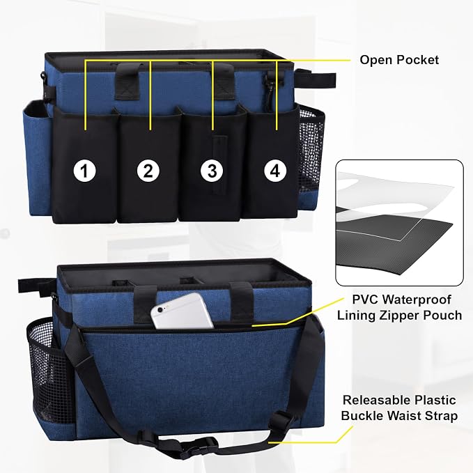 Wearable Large Cleaning Caddy Bag - Image 3