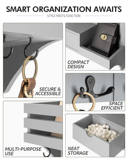 Rebee Vision Decorative Key Holder Wall Mount - Image 5