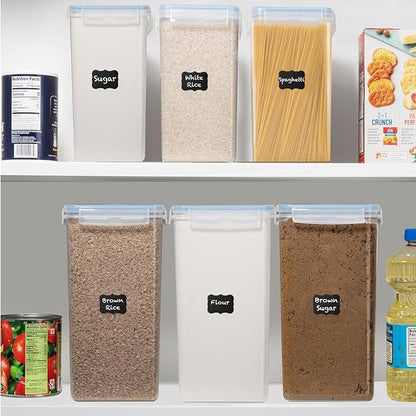 Flour Storage Container 2 PC Extra Large Food Storage Containers - Image 8