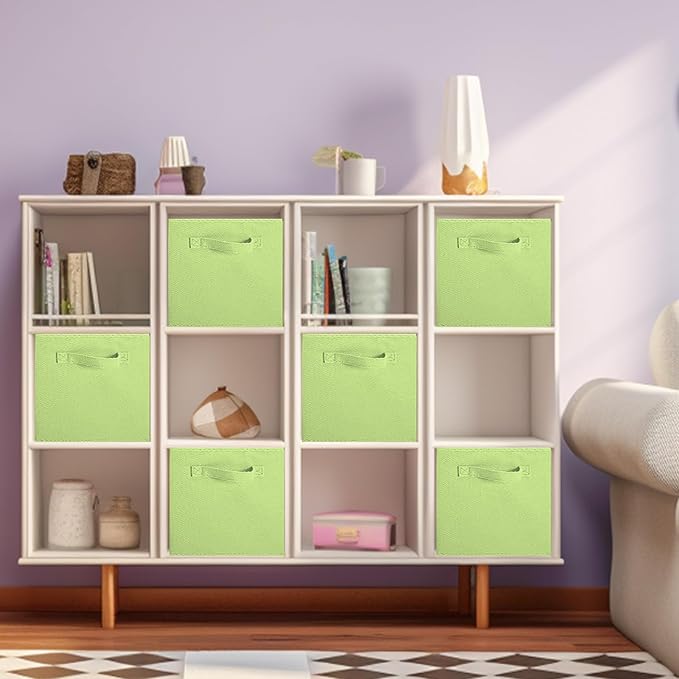 ShellKingdom Storage Bins, Foldable Fabric Storage Cubes And Cloth Storage - Image 3