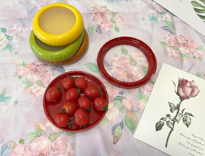 4PC Silicone Fruit and Vegetable Storage Containers Set - Image 7