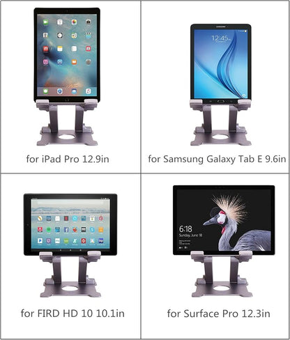 KABCON Adjustable Aluminum Tablet Stand, Compatible - Image 4