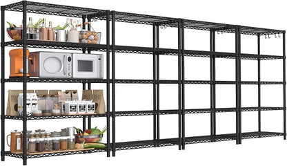 PrimeZone Wire Metal Storage Shelves by PrimeZone