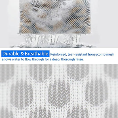 4Pcs Mesh Laundry Bags Delicates Lingerie Wash Bags - Image 4