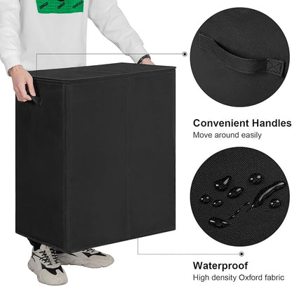 WOWLIVE 140L Double Laundry Hamper - Image 6